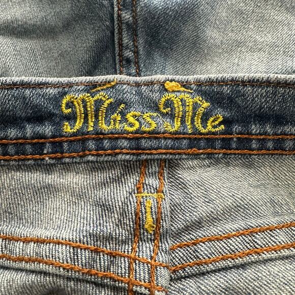 Miss Me Womens size 28 Flare Leg Y2K JP4193NE Gatsby Denim Jeans - Picture 8 of 11